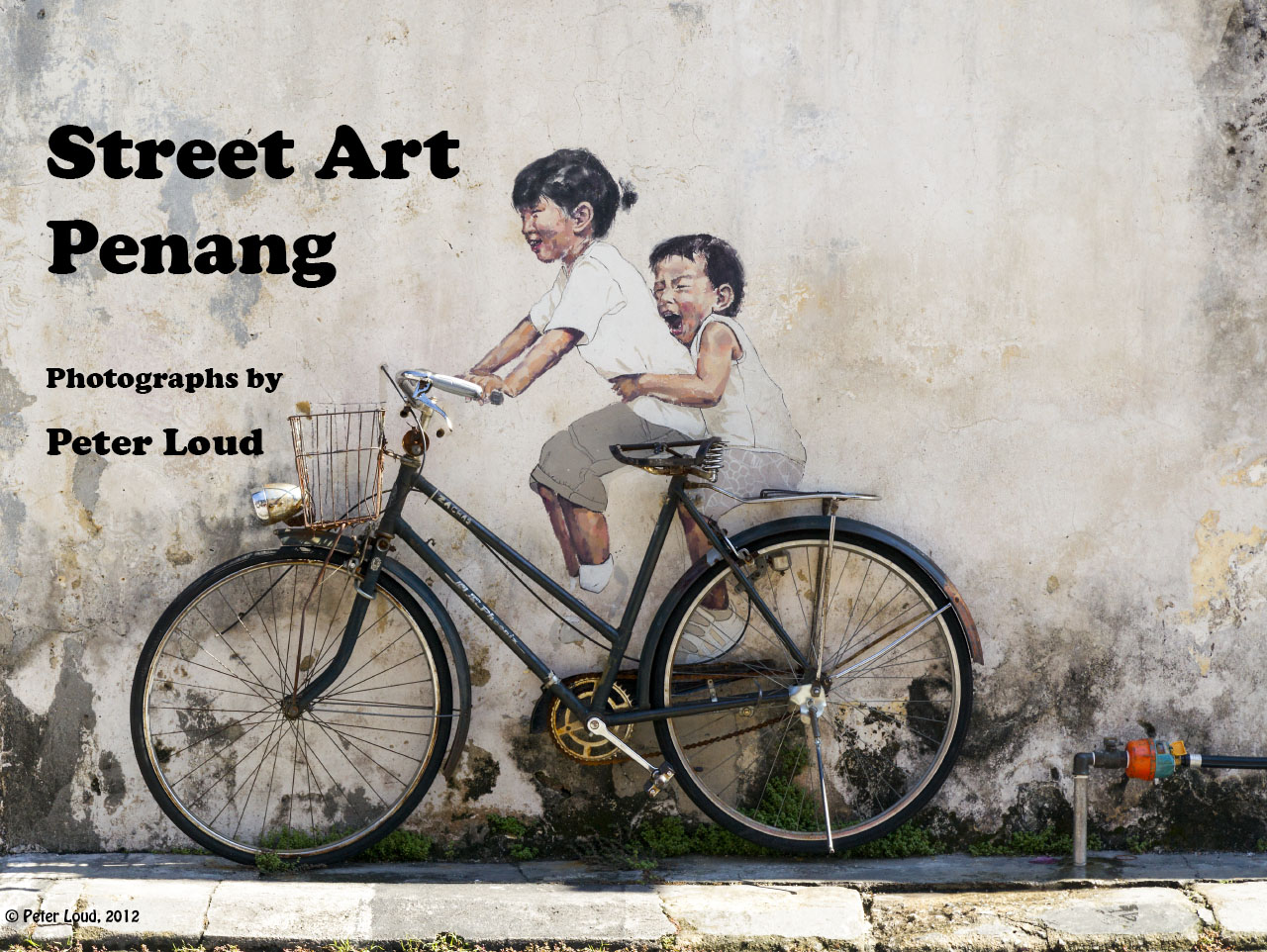 Street Art, Bicycle, Armenian Street, Georgetown